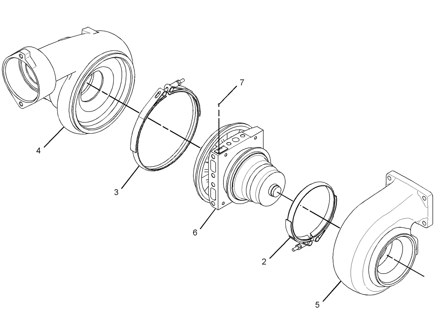 3508C · AIR INLET AND EXHAUST SYSTEM · 291-3912 CAT parts diagram