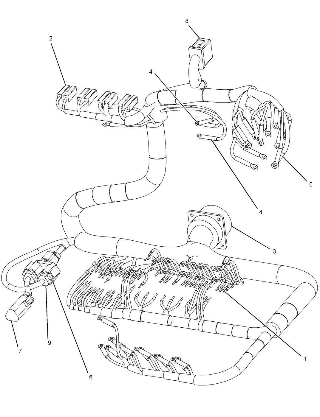 3508C · ELECTRICAL AND STARTING SYSTEM · 300-0478 CAT parts diagram