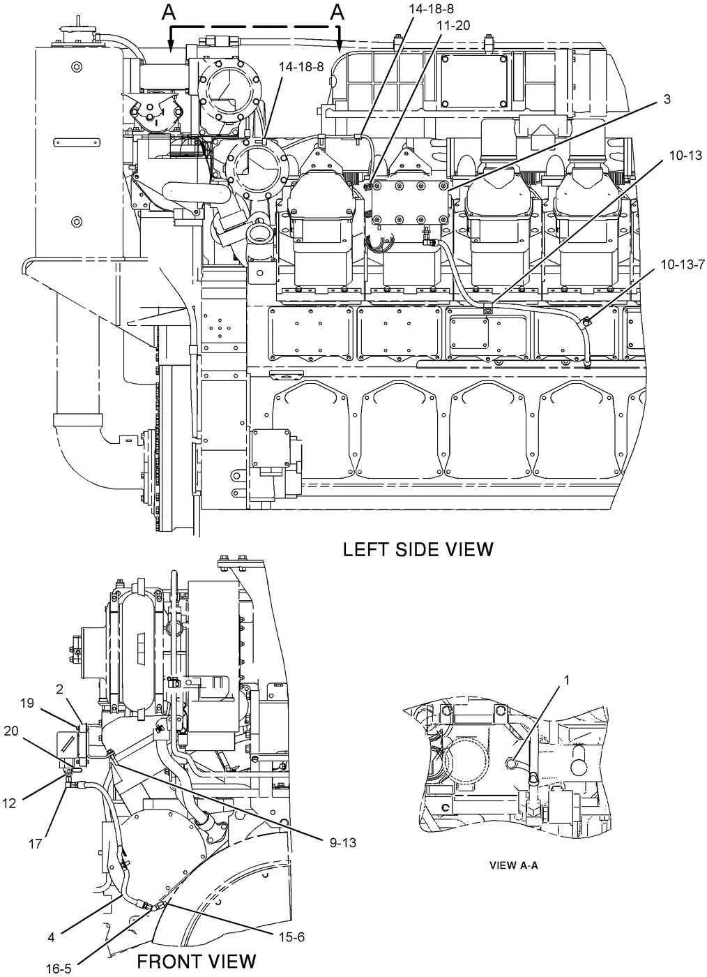 3508C · ELECTRICAL AND STARTING SYSTEM · 231-9526 CAT parts diagram