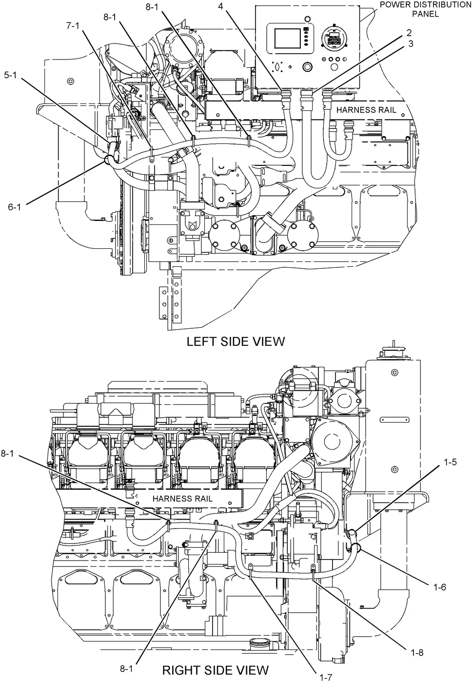 3508C · ELECTRICAL AND STARTING SYSTEM · 239-6364 CAT parts diagram