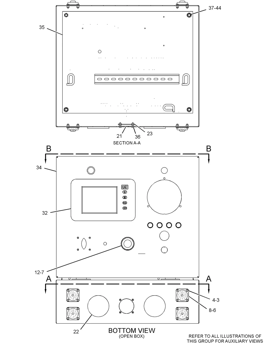 3508C · OPERATOR STATION · 290-3211 CAT parts diagram