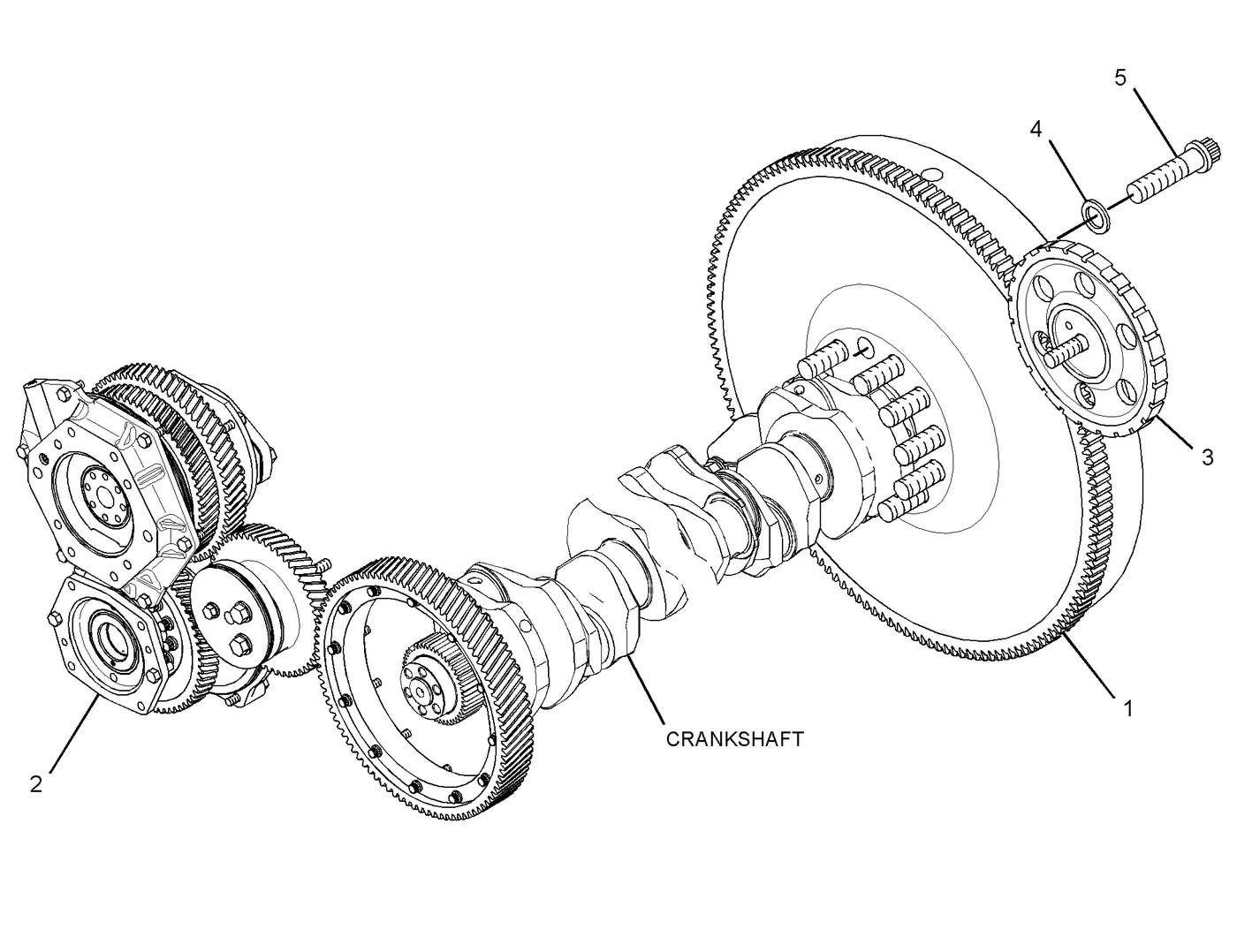 3508C · ENGINE ARRANGEMENT · 116-6893 CAT parts diagram