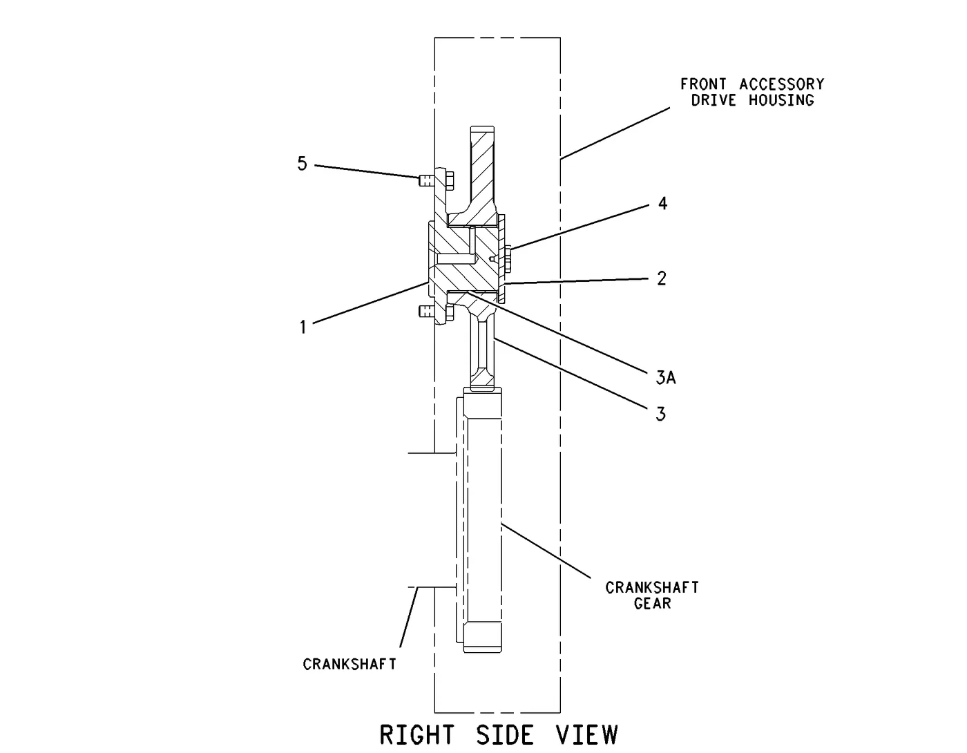 3508C · BASIC ENGINE · 101-0833 CAT parts diagram
