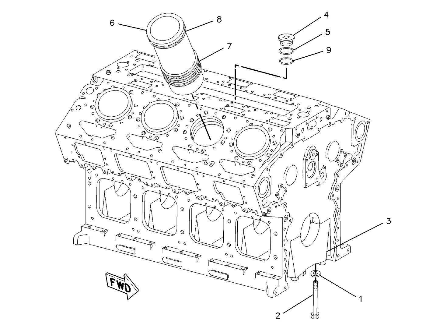 3508C · BASIC ENGINE · 237-7957 CAT parts diagram