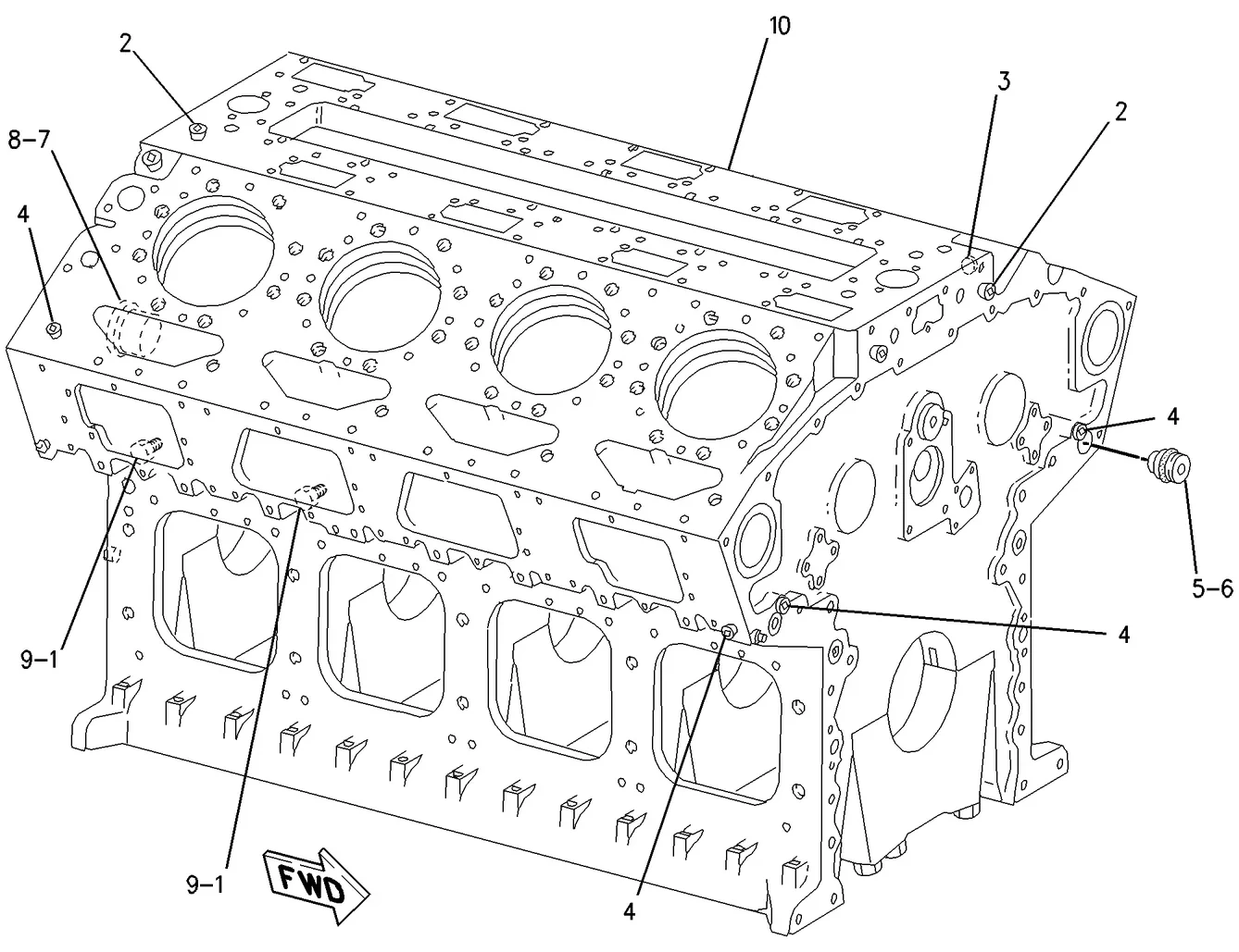 3508C · BASIC ENGINE · 115-3503 CAT parts diagram