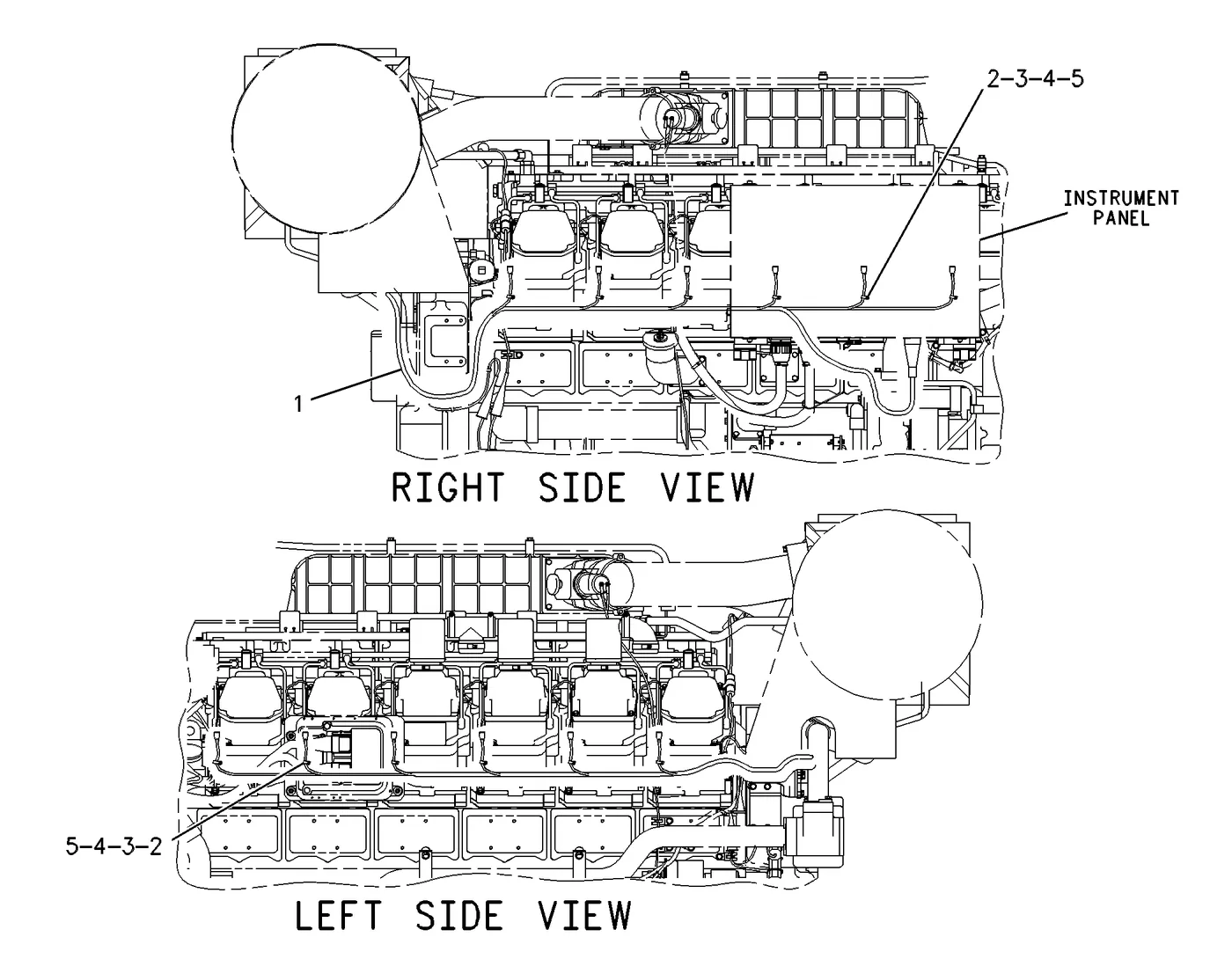 3512 · ELECTRICAL AND STARTING SYSTEM · 139-8551 CAT parts diagram
