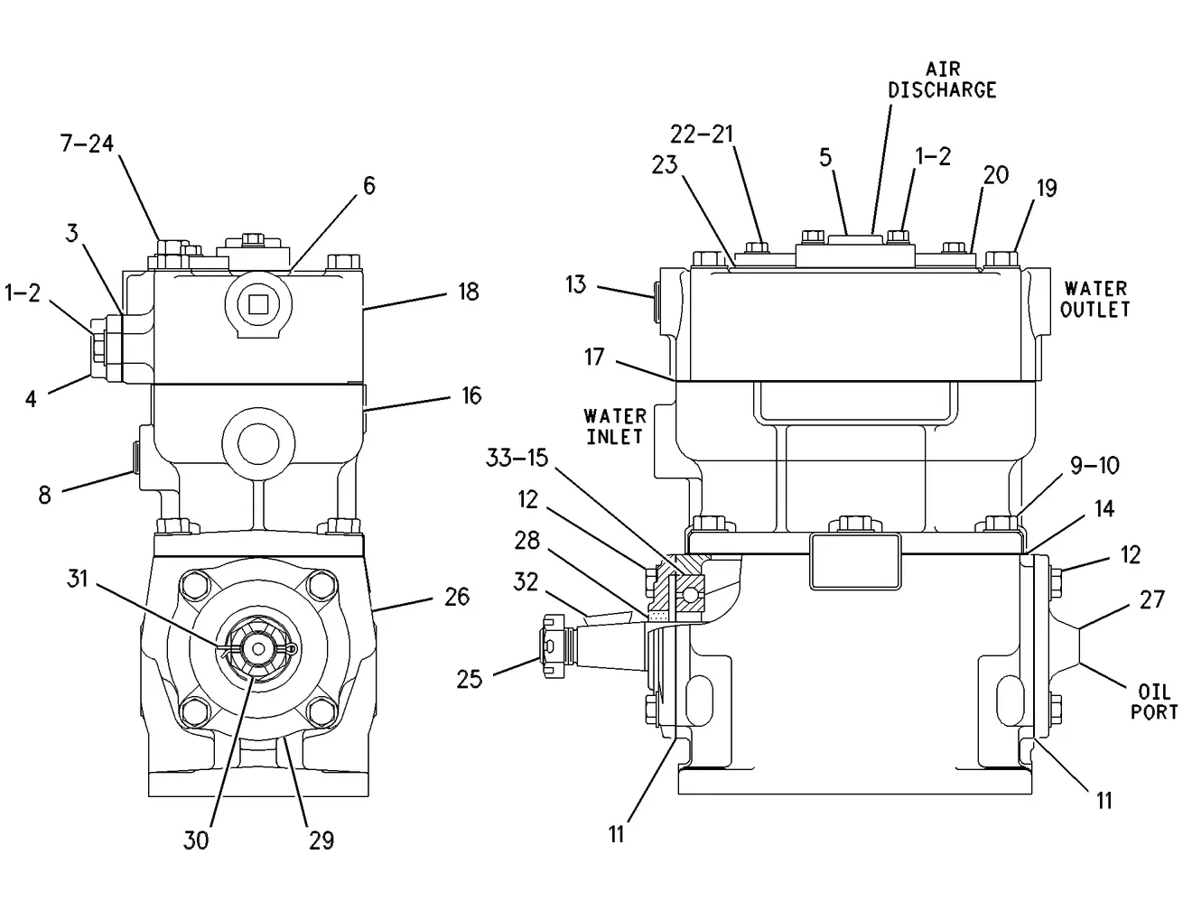 3512 · BASIC ENGINE · 144-0742 CAT parts diagram