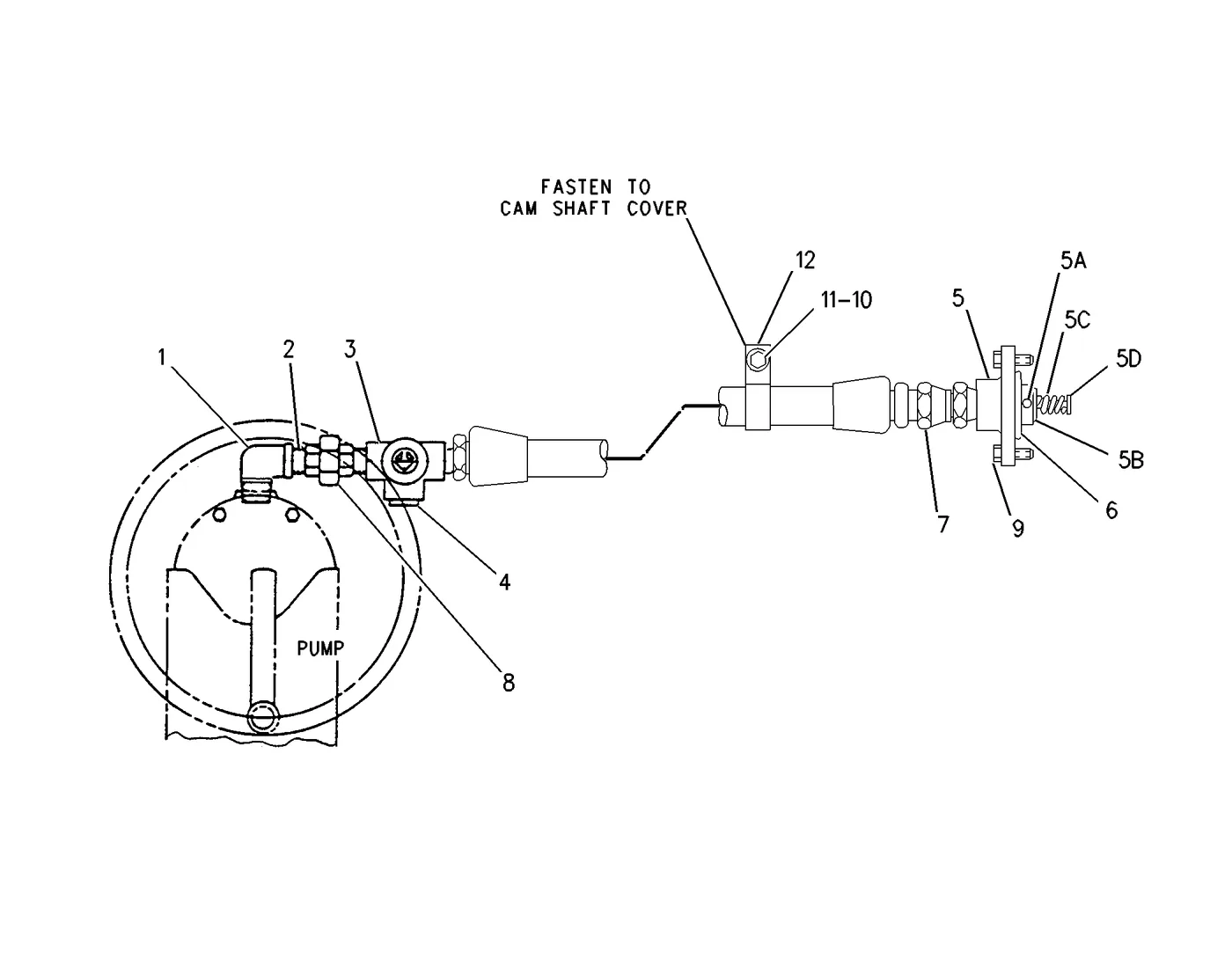 3512 · LUBRICATION SYSTEM · 003-9163 CAT parts diagram