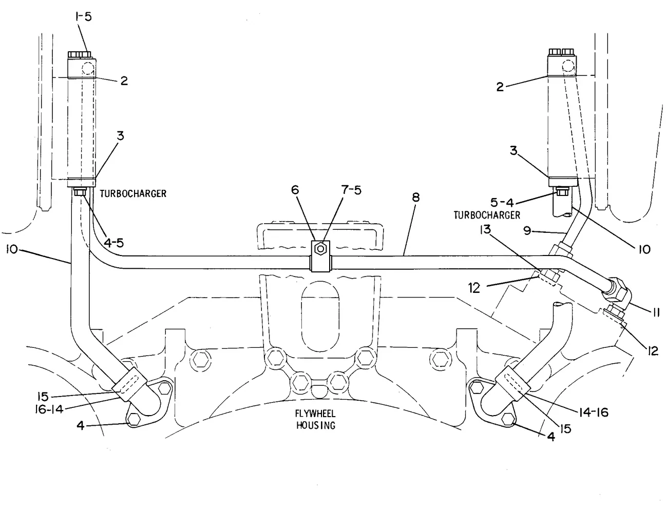 3512 · FUEL SYSTEM · 156-9754 CAT parts diagram