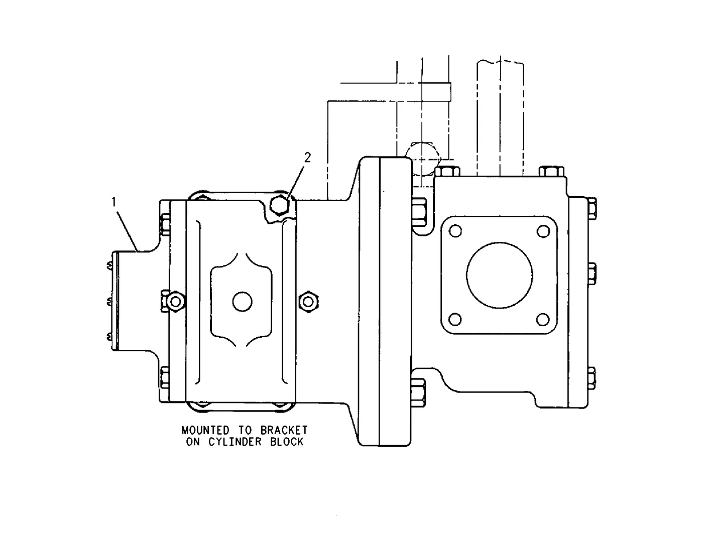 3512 · LUBRICATION SYSTEM · 003-9163 CAT parts diagram
