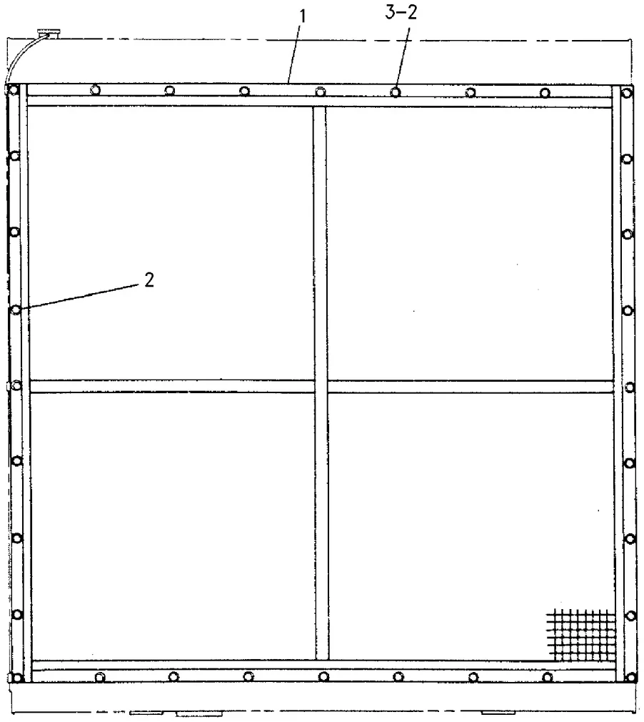 3512 · COOLING SYSTEM · 032-1268 CAT parts diagram