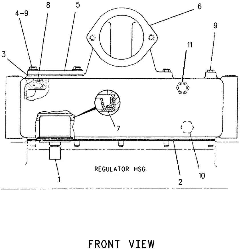 3512 · COOLING SYSTEM · 127-8526 CAT parts diagram