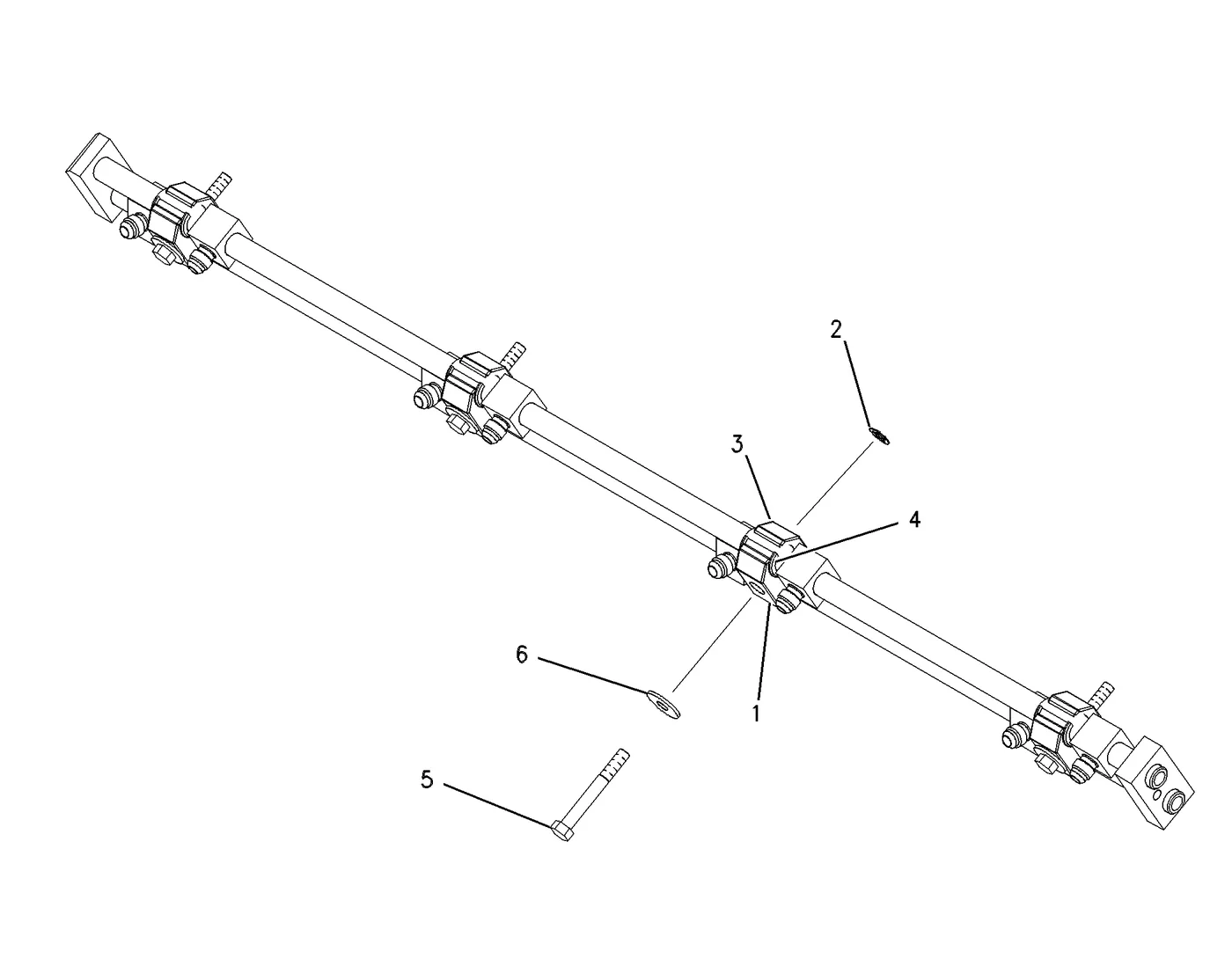 3512 · COOLING SYSTEM · 032-1268 CAT parts diagram
