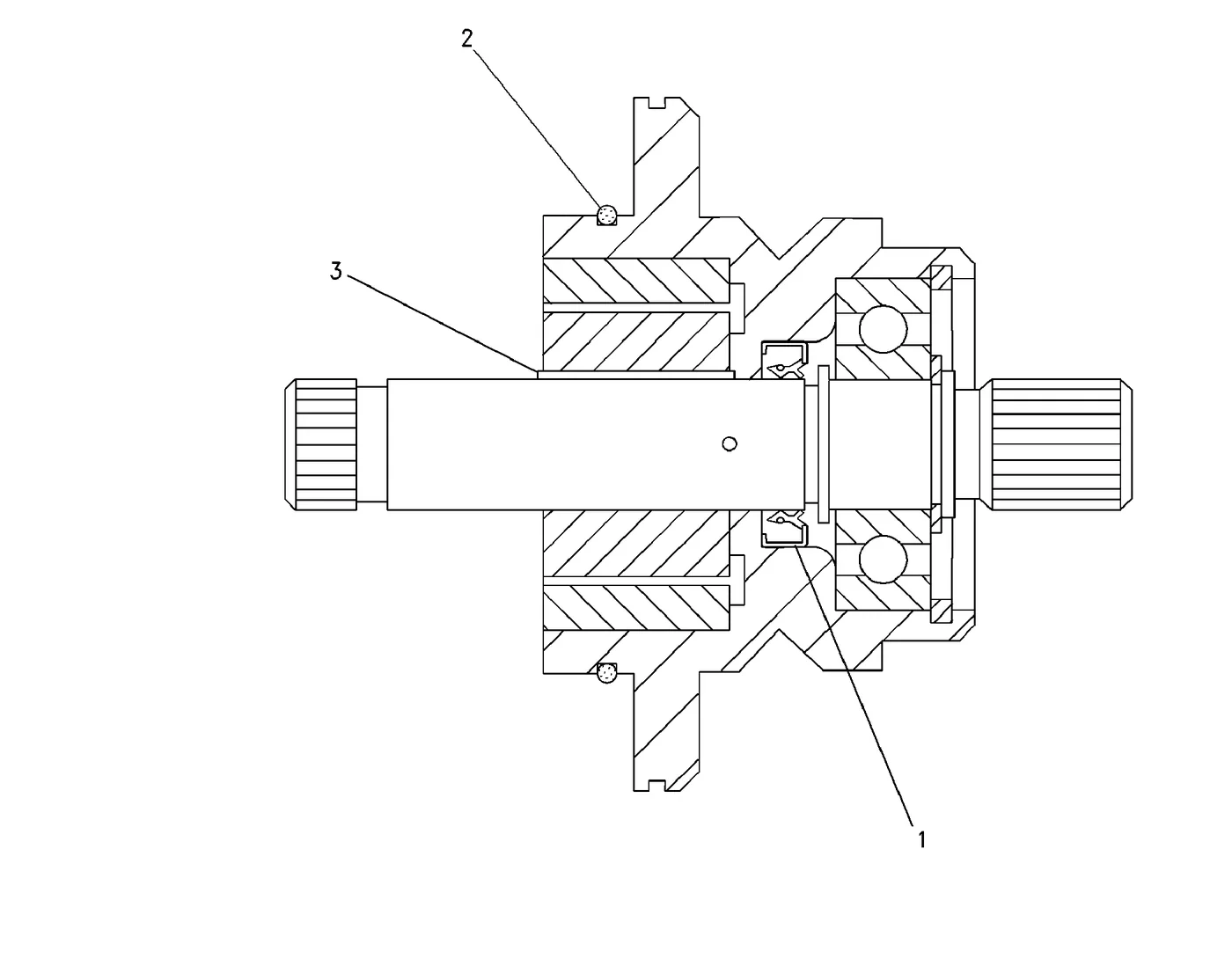 3512 · FUEL SYSTEM · 124-3174 CAT parts diagram