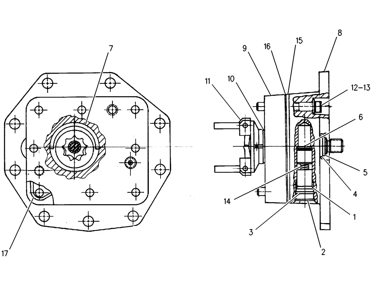 3512 · FUEL SYSTEM · 172-0258 CAT parts diagram