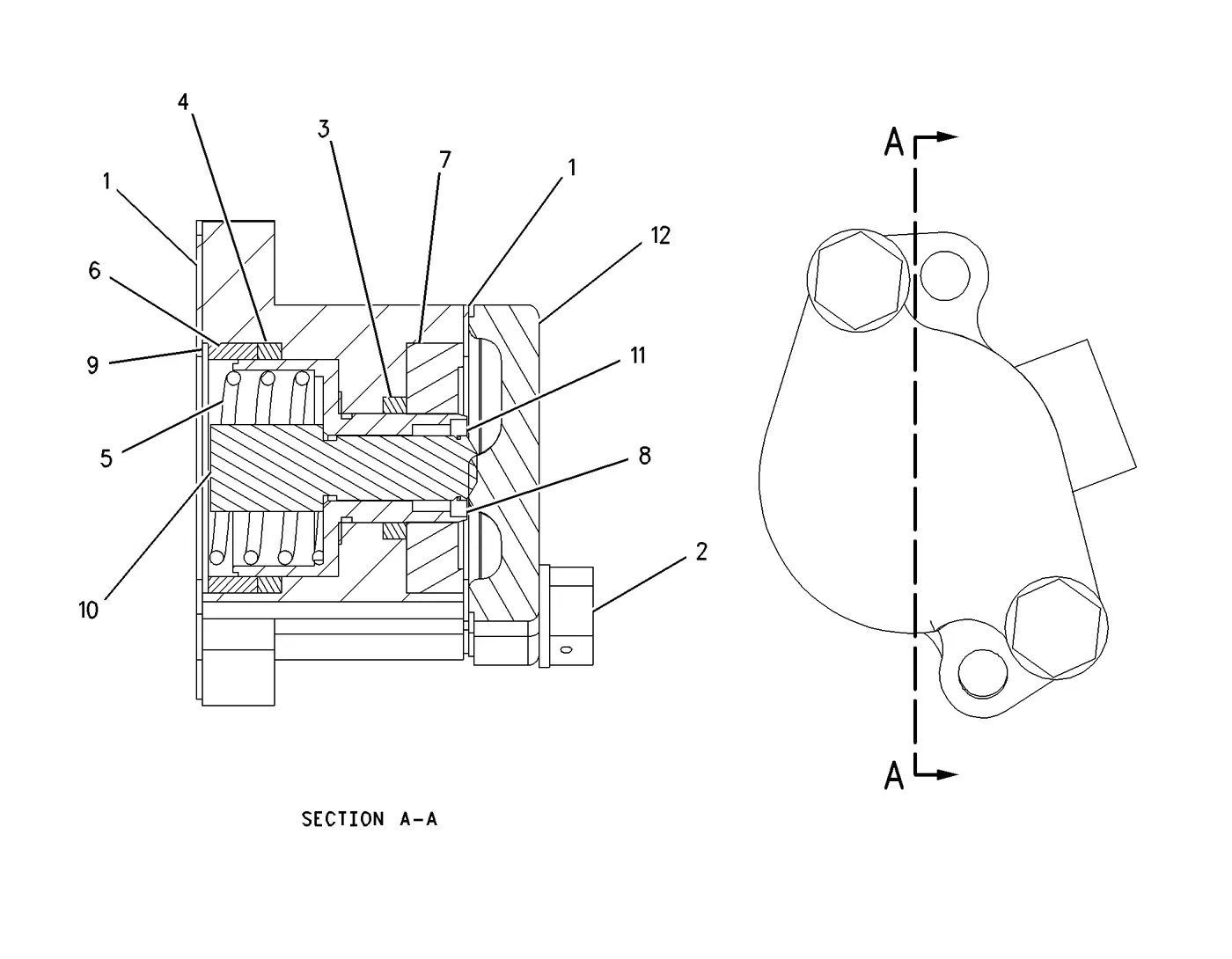 3512 · FUEL SYSTEM · 172-0258 CAT parts diagram