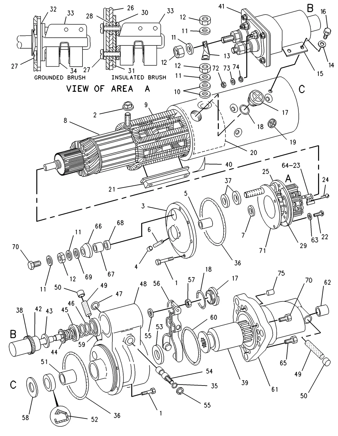 3512 · ELECTRICAL AND STARTING SYSTEM · 108-5546 CAT parts diagram