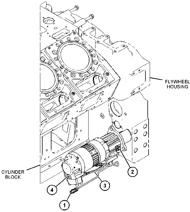 3512 · ELECTRICAL AND STARTING SYSTEM · 399-0633 CAT parts diagram