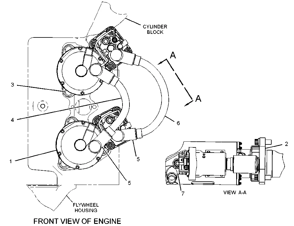 3512 · ELECTRICAL AND STARTING SYSTEM · 352-9766 CAT parts diagram