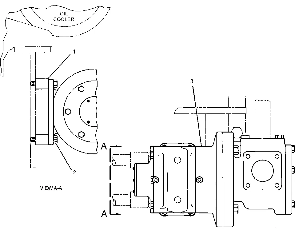 3512 · COOLING SYSTEM · 154-1617 CAT parts diagram