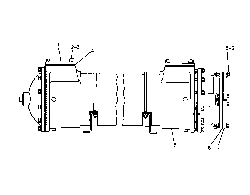 7W-5455 - CORE AS-AFTERCOOLER