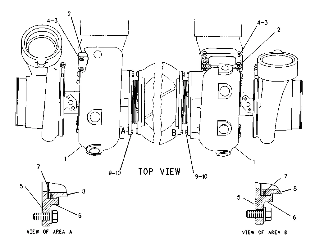 3512 · ELECTRICAL AND STARTING SYSTEM · 105-5203 CAT parts diagram