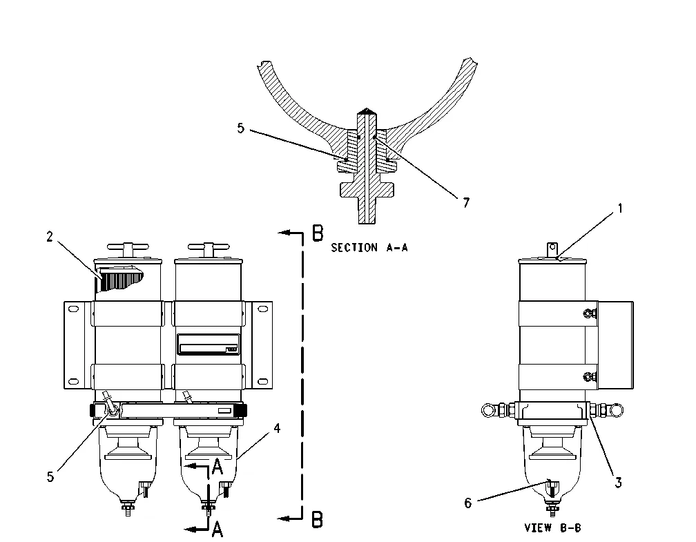 3512 · FUEL SYSTEM · 233-7973 CAT parts diagram