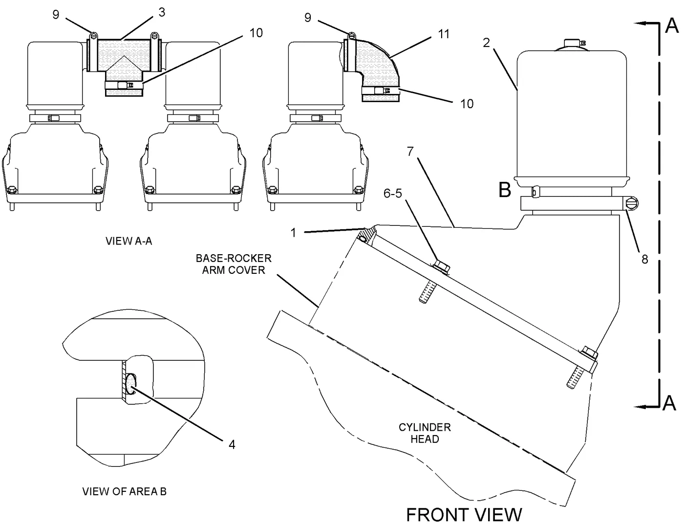 3512C · LUBRICATION SYSTEM · 261-7305 CAT parts diagram