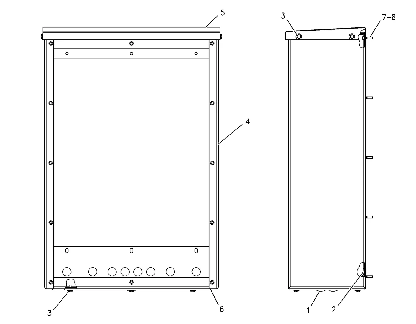 3512C · ELECTRICAL AND STARTING SYSTEM · 122-3487 CAT parts diagram