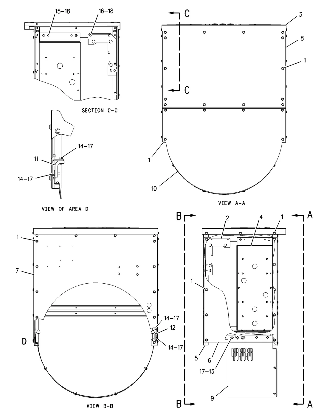 3512C · ELECTRICAL AND STARTING SYSTEM · 141-1809 CAT parts diagram