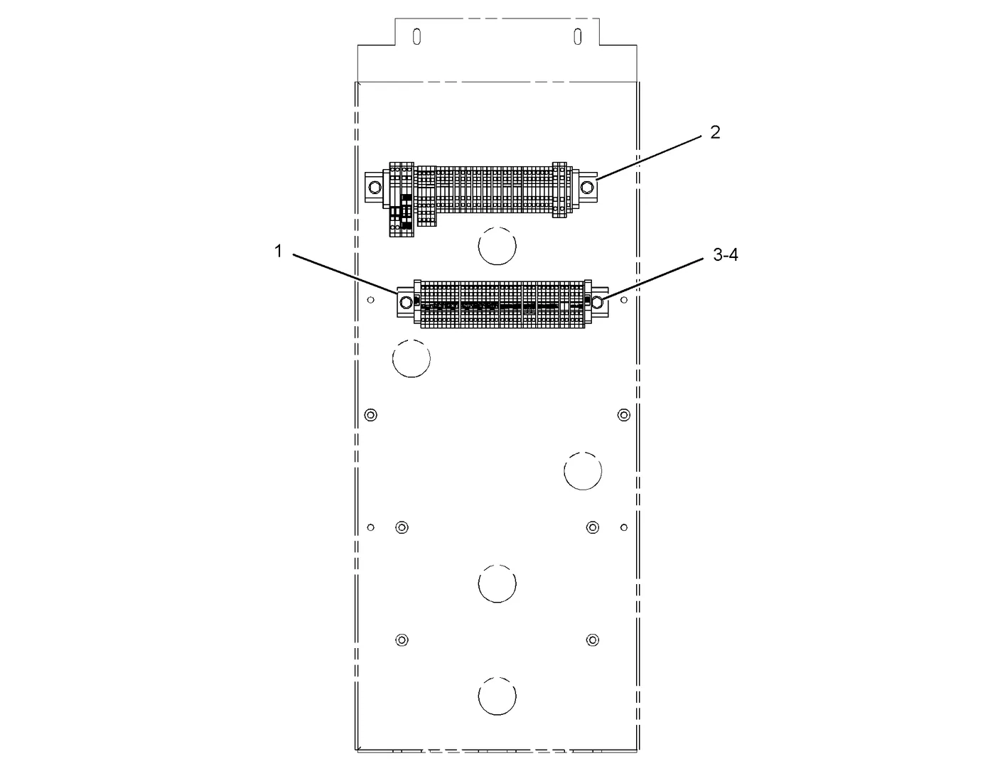 3512C · ELECTRICAL AND STARTING SYSTEM · 121-9640 CAT parts diagram