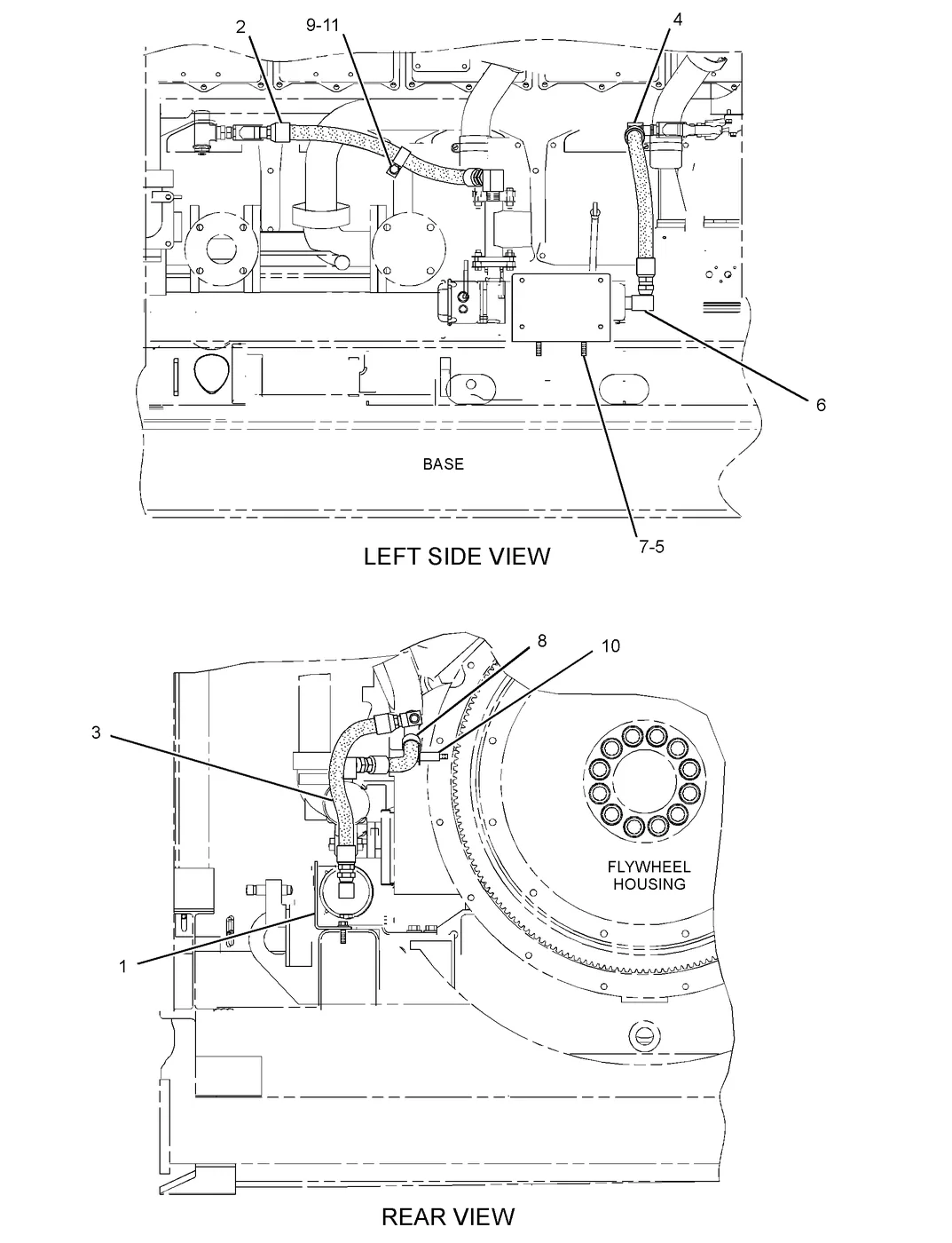 3512C · ELECTRICAL AND STARTING SYSTEM · 271-7772 CAT parts diagram