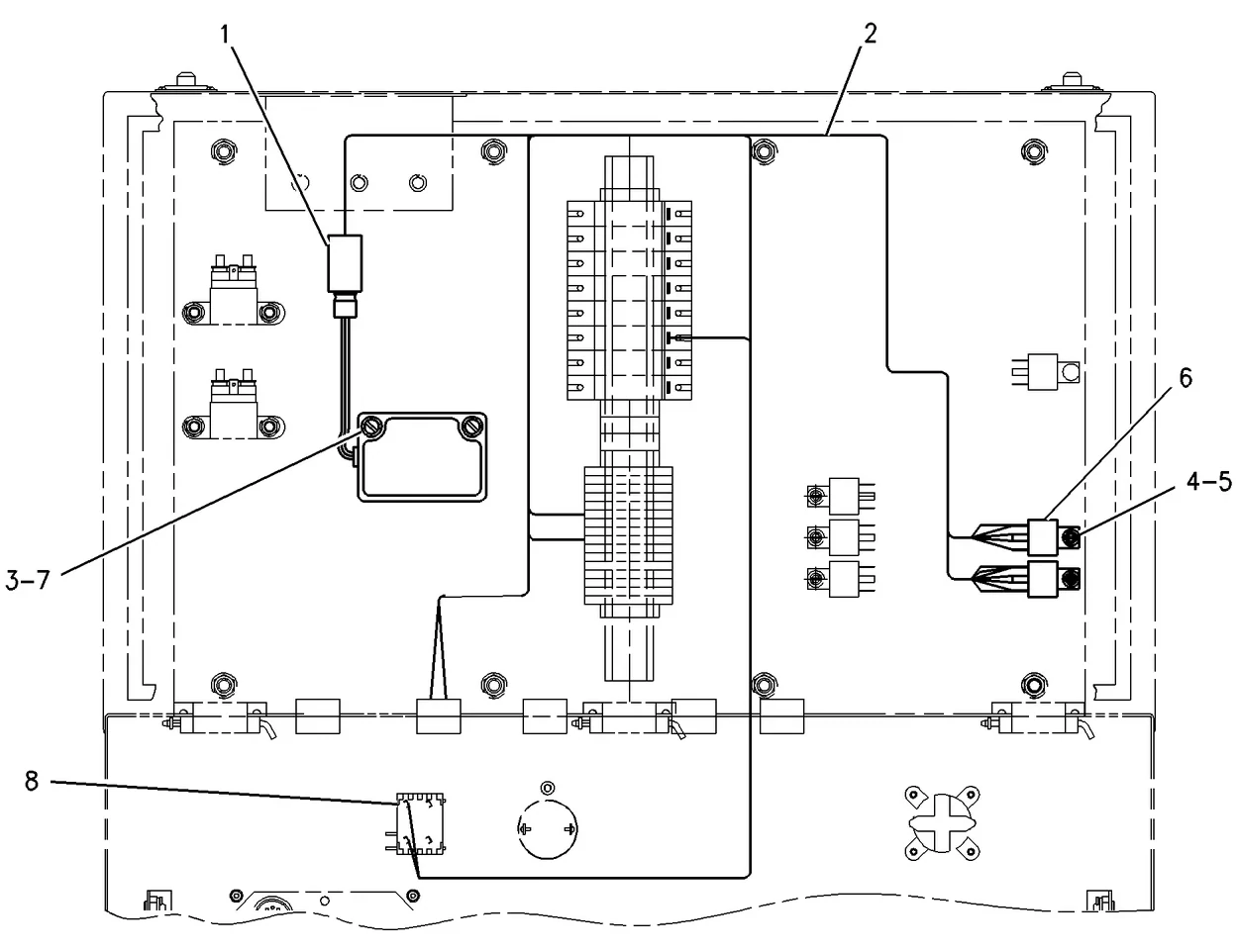 3512C · ELECTRICAL AND STARTING SYSTEM · 134-6315 CAT parts diagram