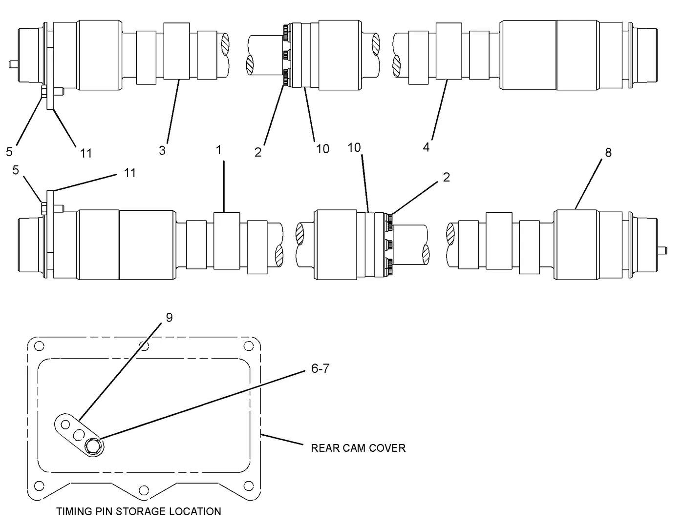 3512C · BASIC ENGINE · 261-7305 CAT parts diagram