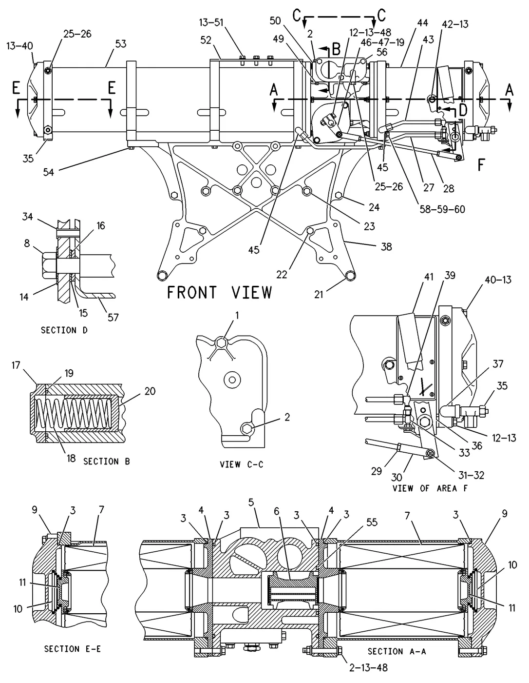 3516 · LUBRICATION SYSTEM · 120-4501 CAT parts diagram