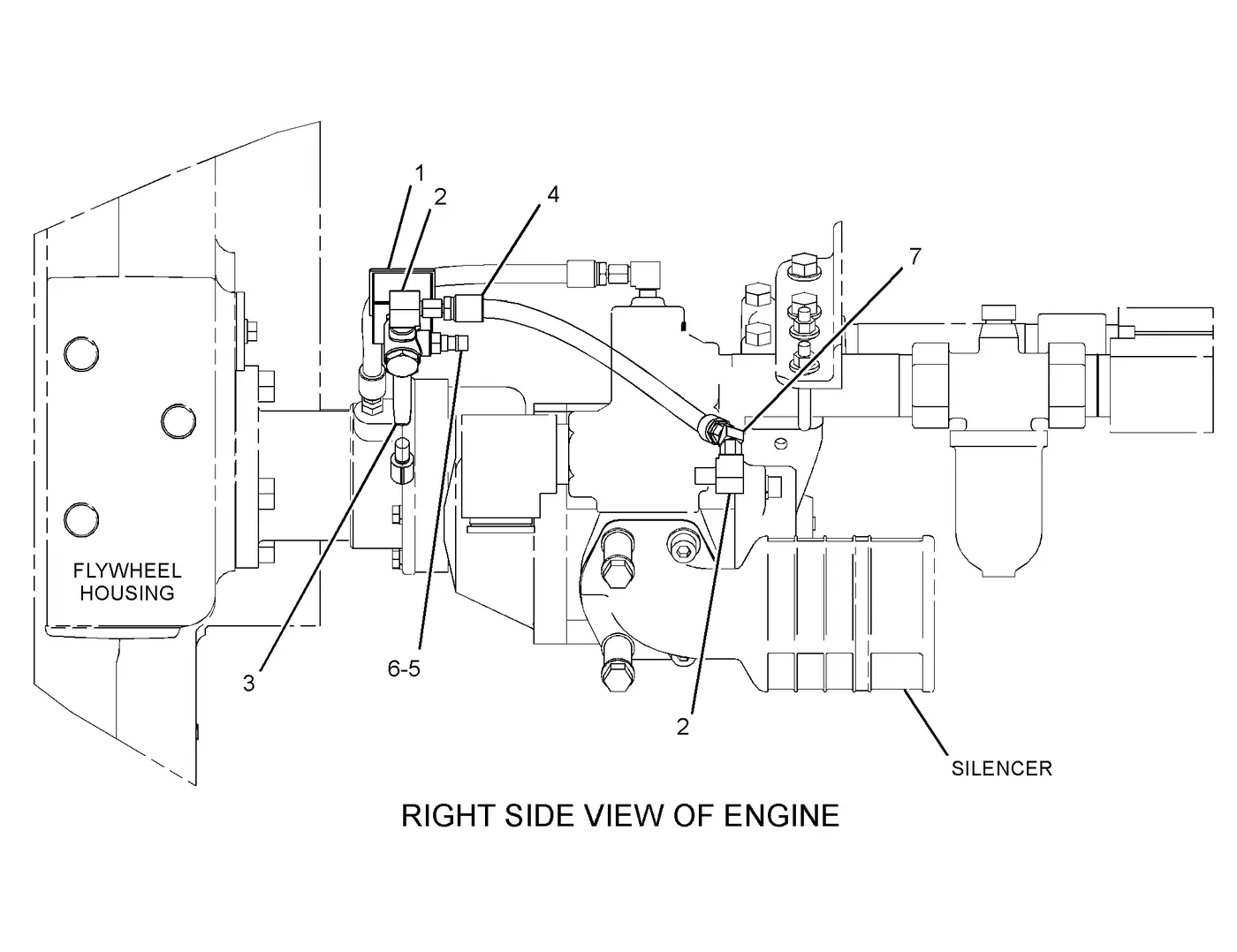 3516 · ELECTRICAL AND STARTING SYSTEM · 454-7489 CAT parts diagram