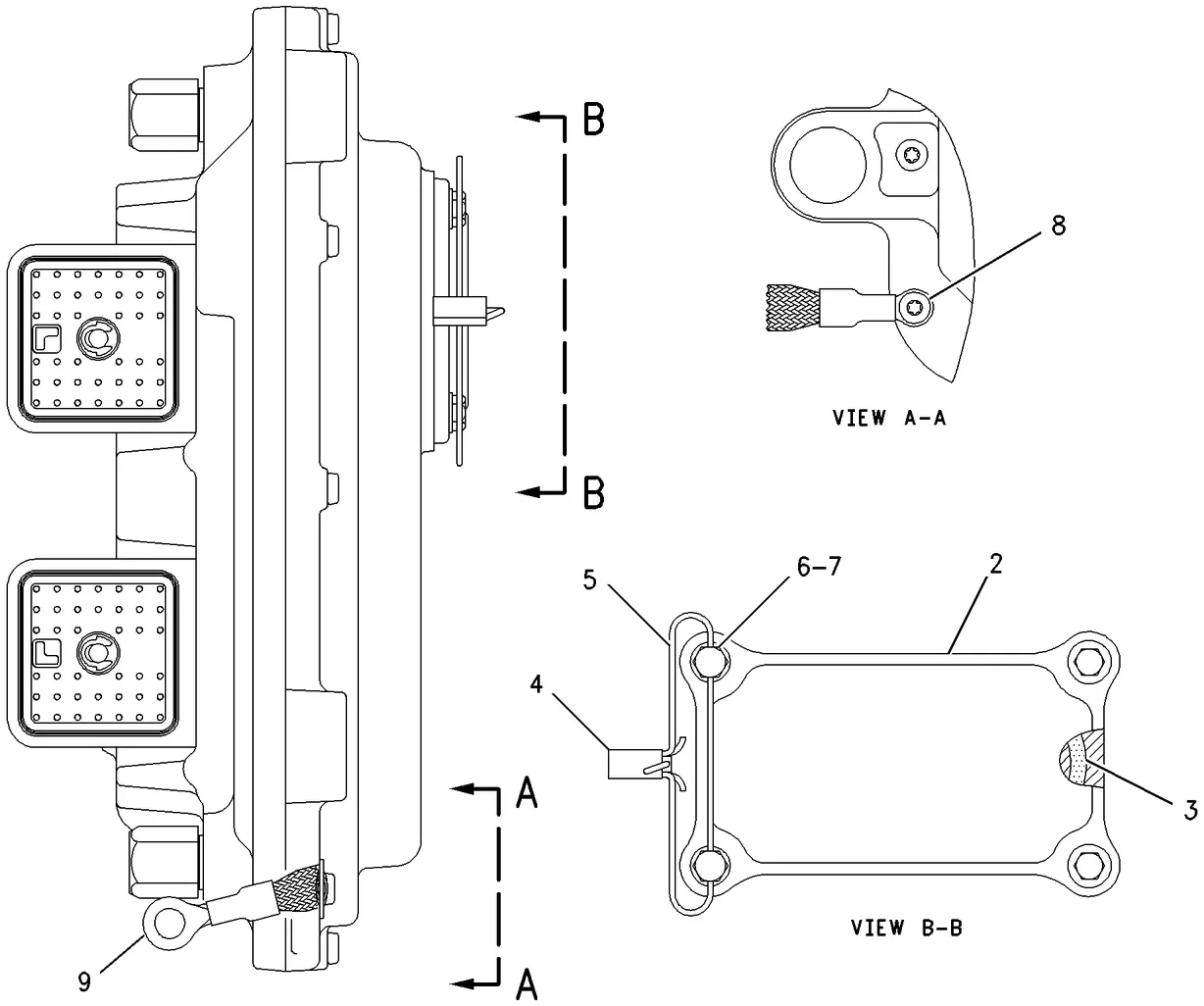 3516 · ELECTRICAL AND STARTING SYSTEM · 132-8900 CAT parts diagram