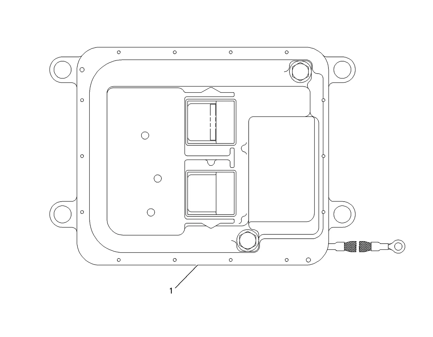 3516 · ELECTRICAL AND STARTING SYSTEM · 101-1172 CAT parts diagram