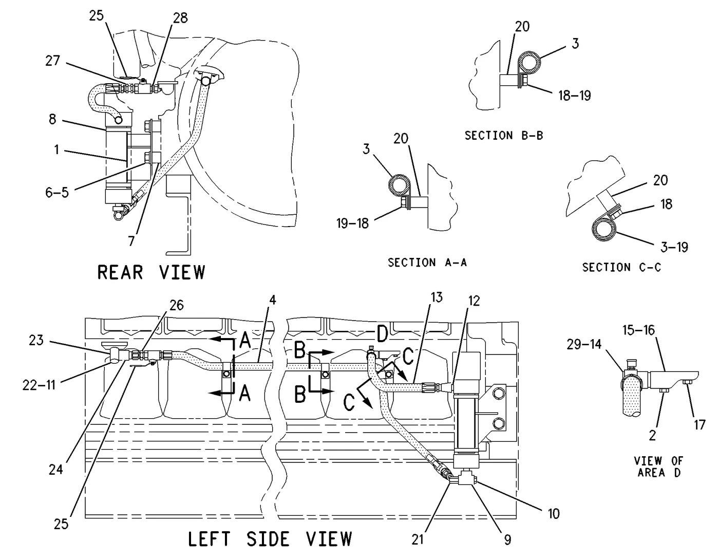 3516 · ELECTRICAL AND STARTING SYSTEM · 134-3160 CAT parts diagram