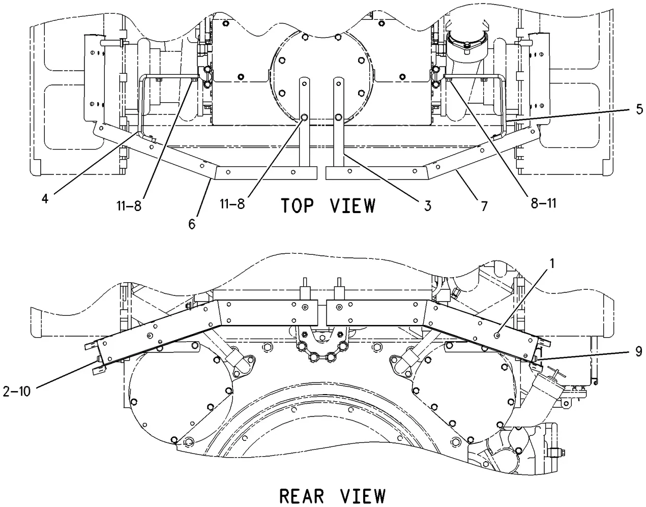 3516 · ELECTRICAL AND STARTING SYSTEM · 152-0478 CAT parts diagram