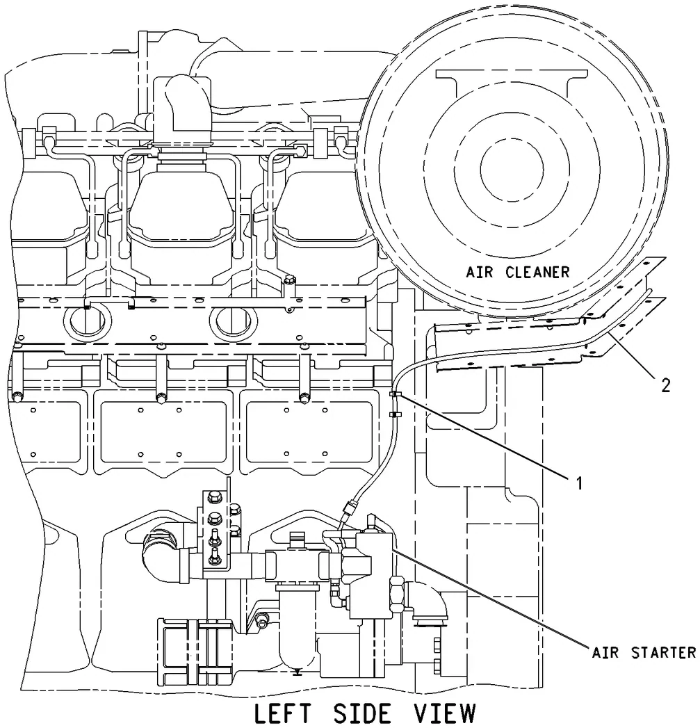 3516 · ELECTRICAL AND STARTING SYSTEM · 150-4199 CAT parts diagram