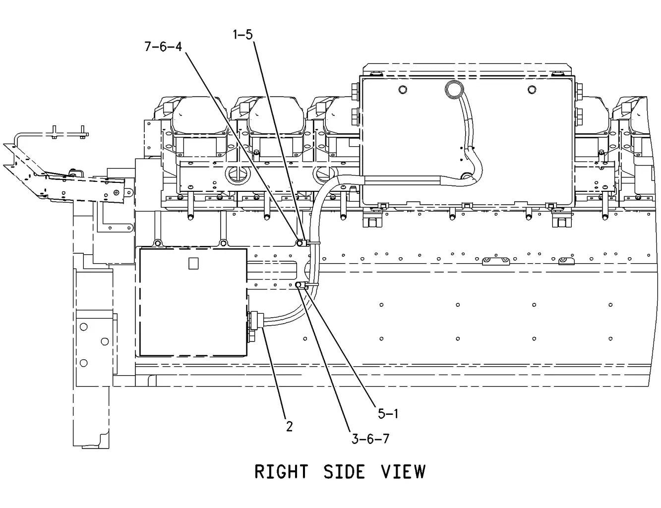 3516 · ELECTRICAL AND STARTING SYSTEM · 143-1931 CAT parts diagram