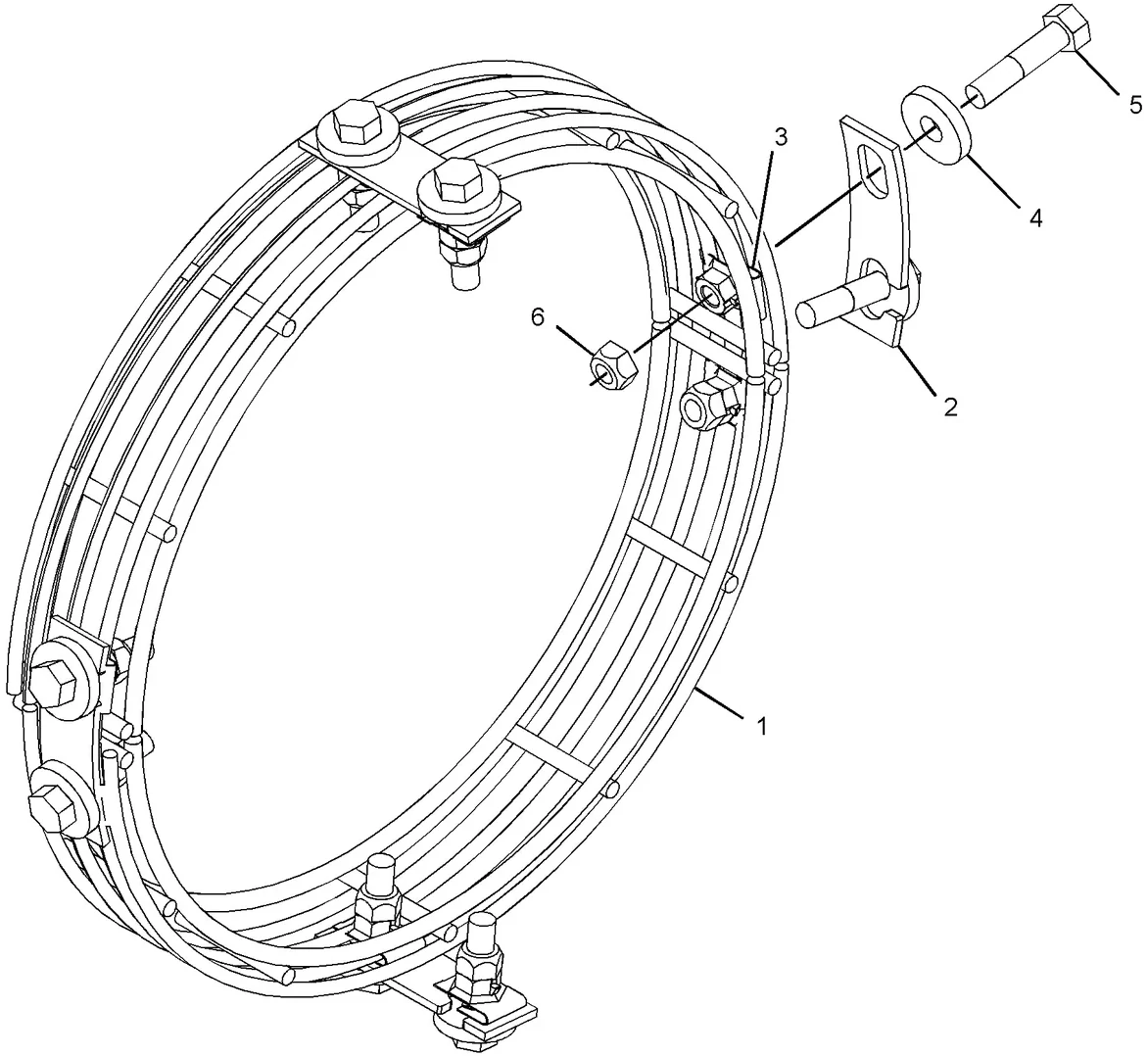 3516 · AN ATTACHMENT · 350-8624 CAT parts diagram