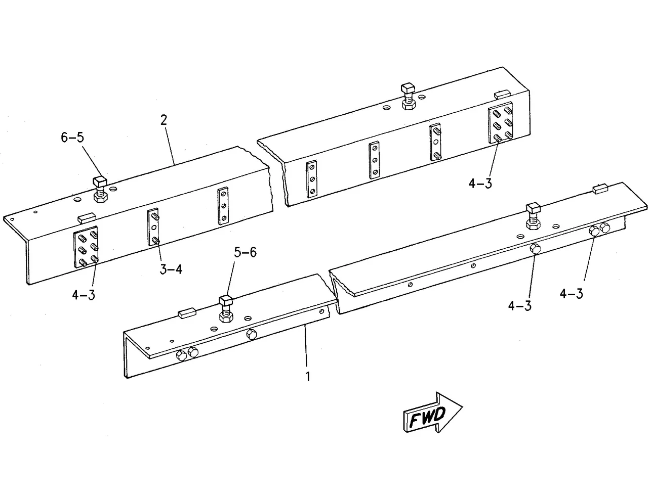 3516 · MARINE LEDGE · 350-8624 CAT parts diagram