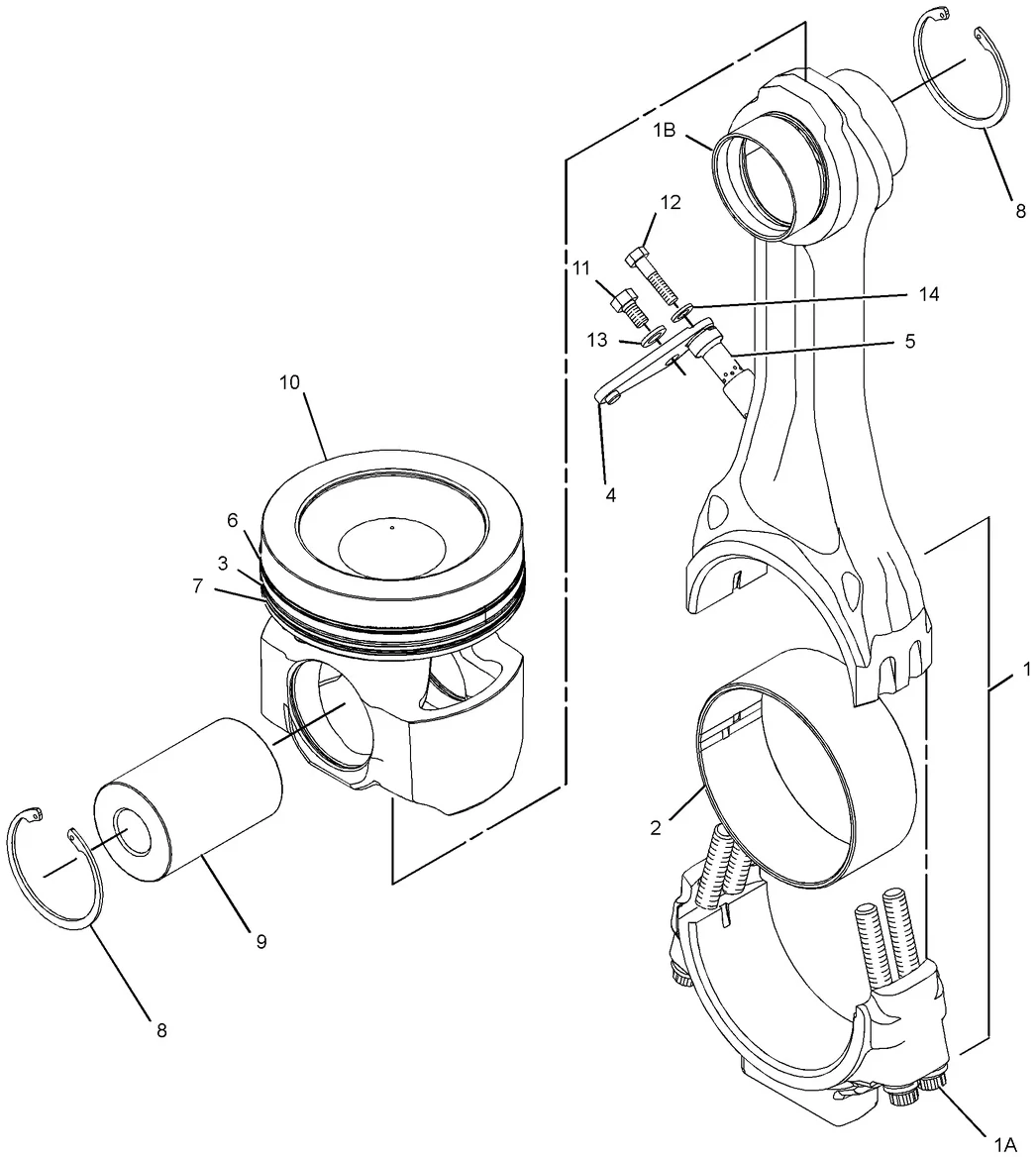 3516B · BASIC ENGINE · 281-6139 CAT parts diagram
