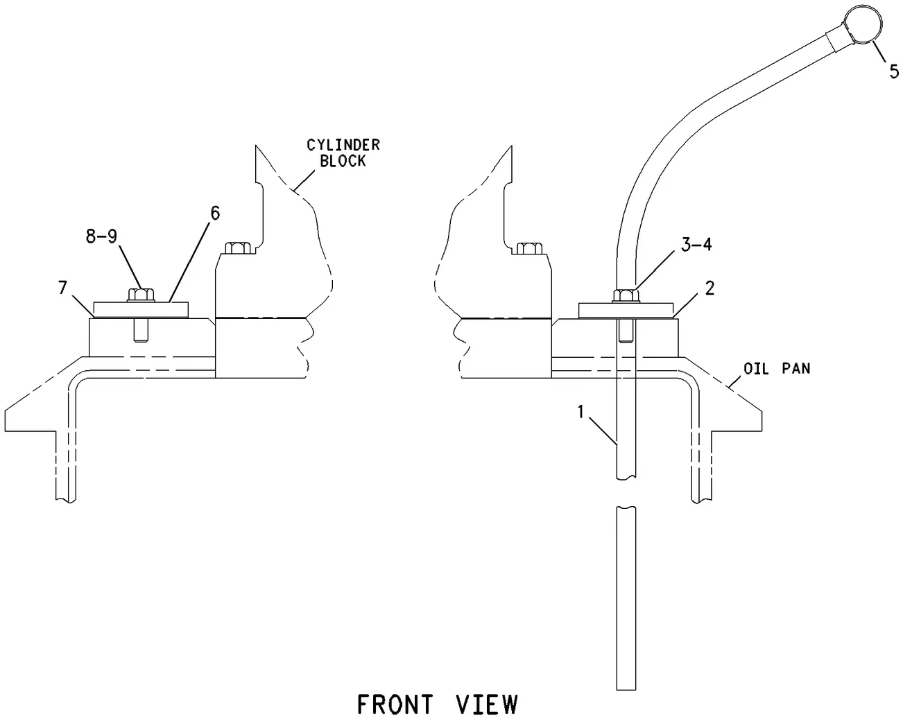 3516B · LUBRICATION SYSTEM · 120-9818 CAT parts diagram