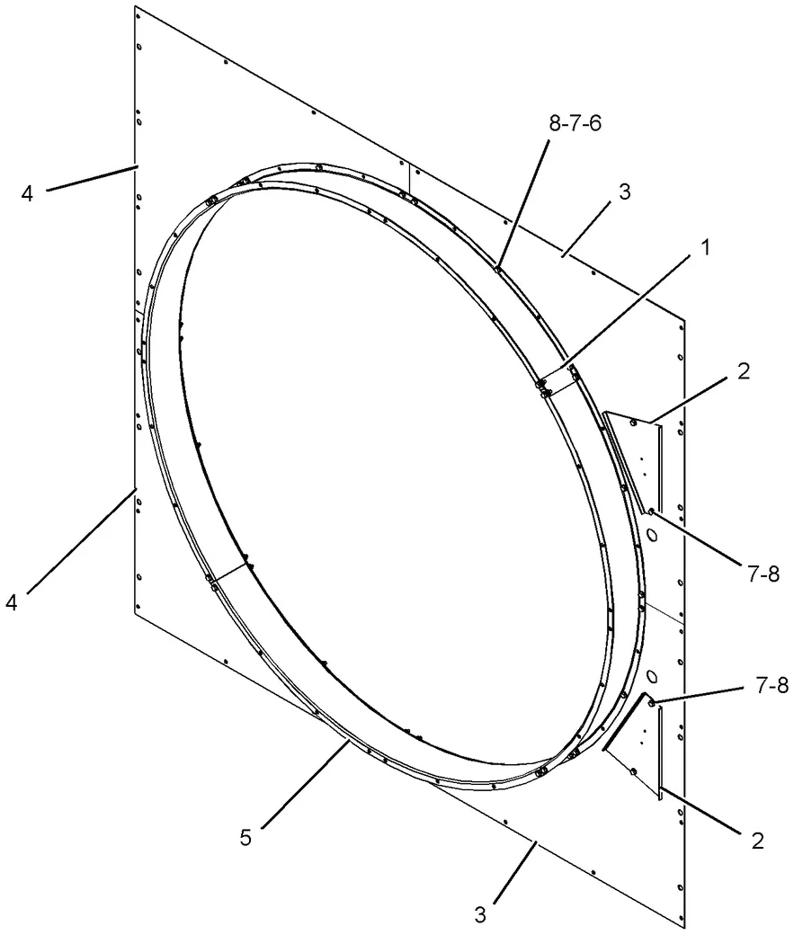 3516B · COOLING SYSTEM · 252-9877 CAT parts diagram