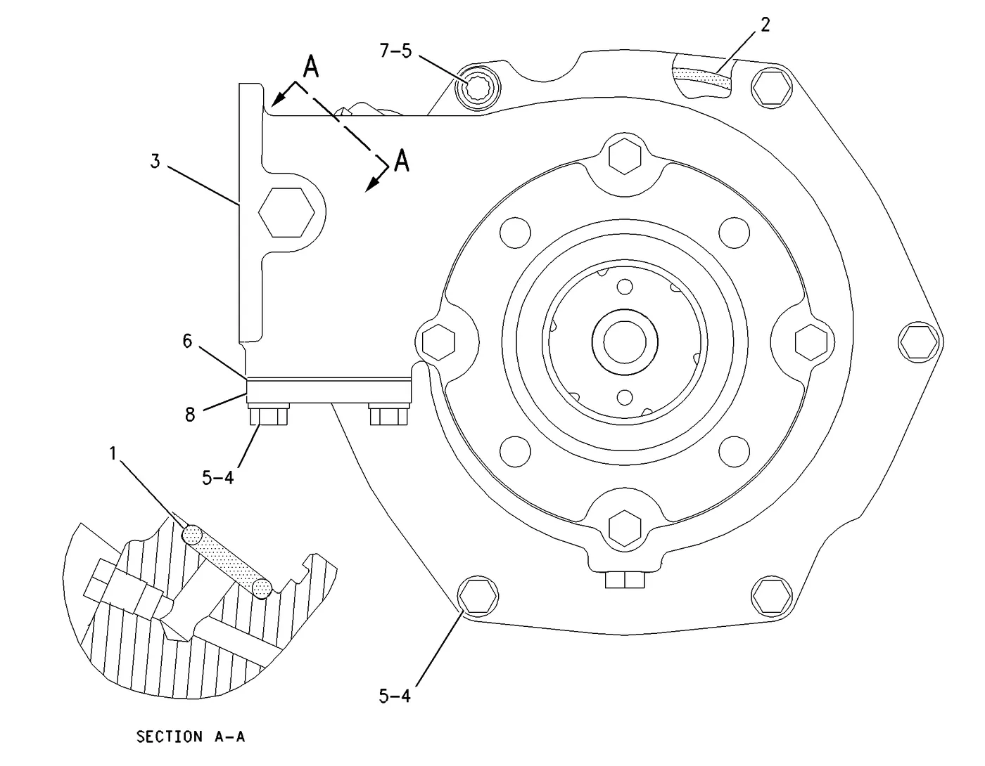 3516B · COOLING SYSTEM · 235-3546 CAT parts diagram