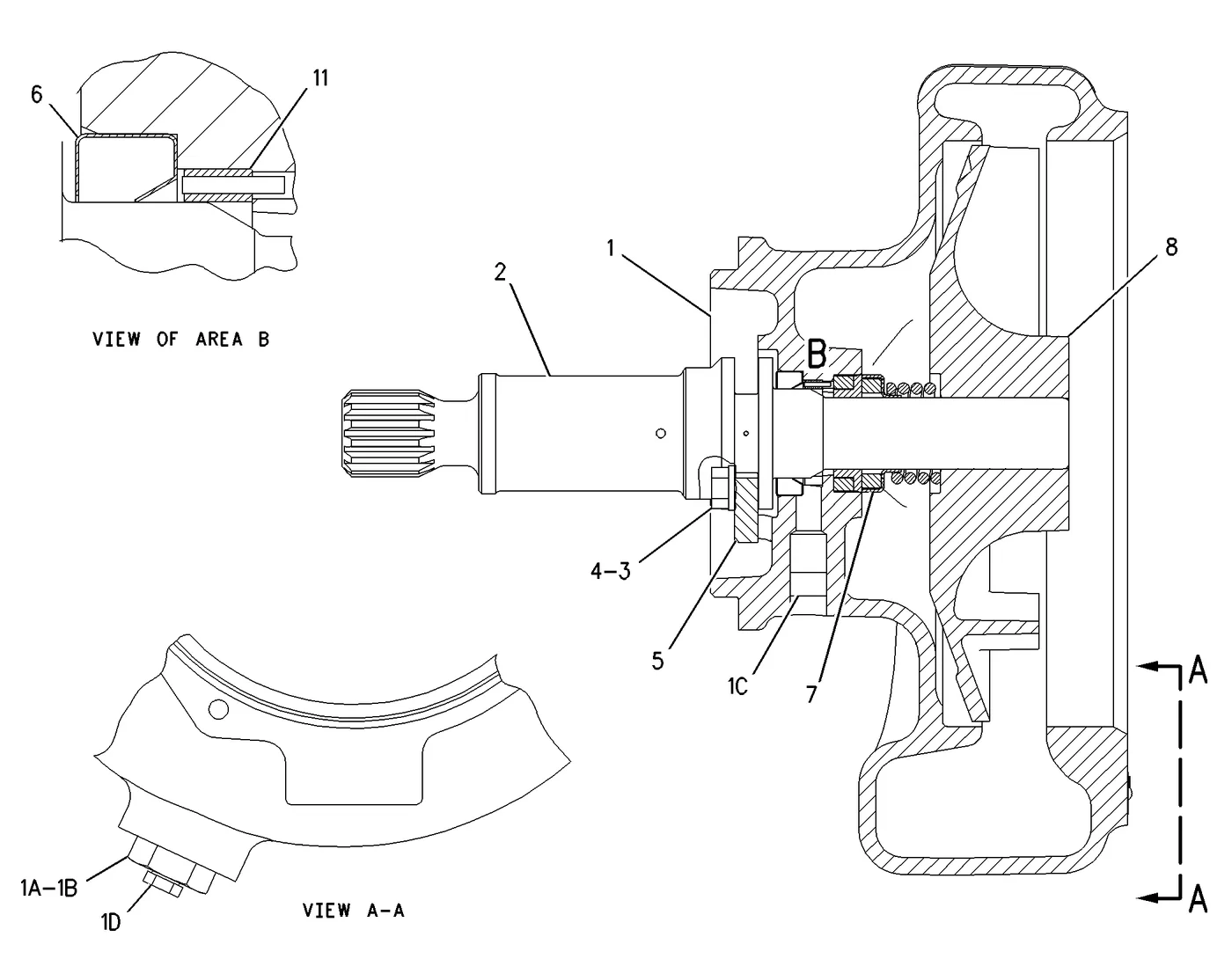 3516B · COOLING SYSTEM · 212-8177 CAT parts diagram