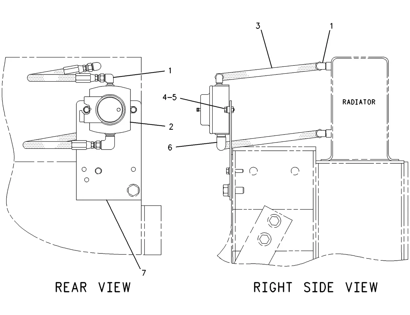 3516B · COOLING SYSTEM · 121-2479 CAT parts diagram